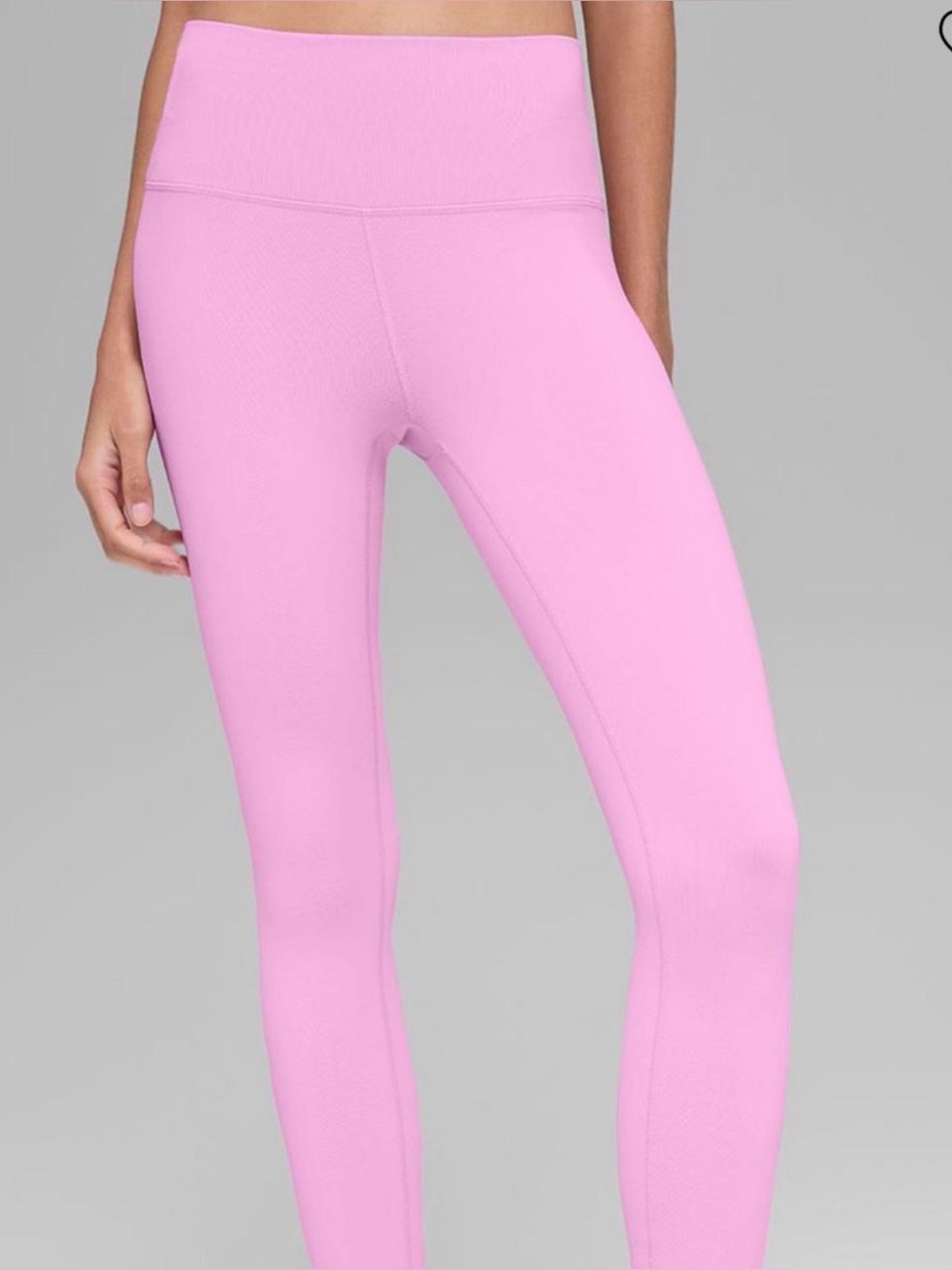 Alo 7/8 high waist Airbrush legging in candy pink